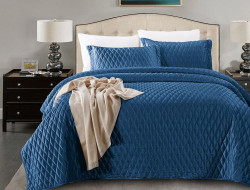 Покрывало с наволочками тонкое велюровое TANGO ARABESQUE ARA-09 240х260