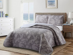 Покрывало с наволочками тонкое из полисатина TANGO LAFAYETTE мадейро 220х240