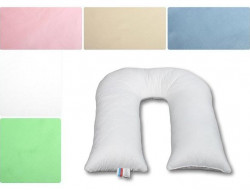 Наволочка из сатина для подушки АЛЬВИТЕК U 280х35 розовая