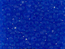 Бисер PRECIOSA (Чехия) круглый 3 10/0 2.3 мм 500 гр 30050 (Ф633) светло-васильковый матовый