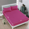 Простыня на резинке из сатина DIVA AFRODITA PR8 160х200х20 с наволочками 50х70 (2шт) розовая фуксия