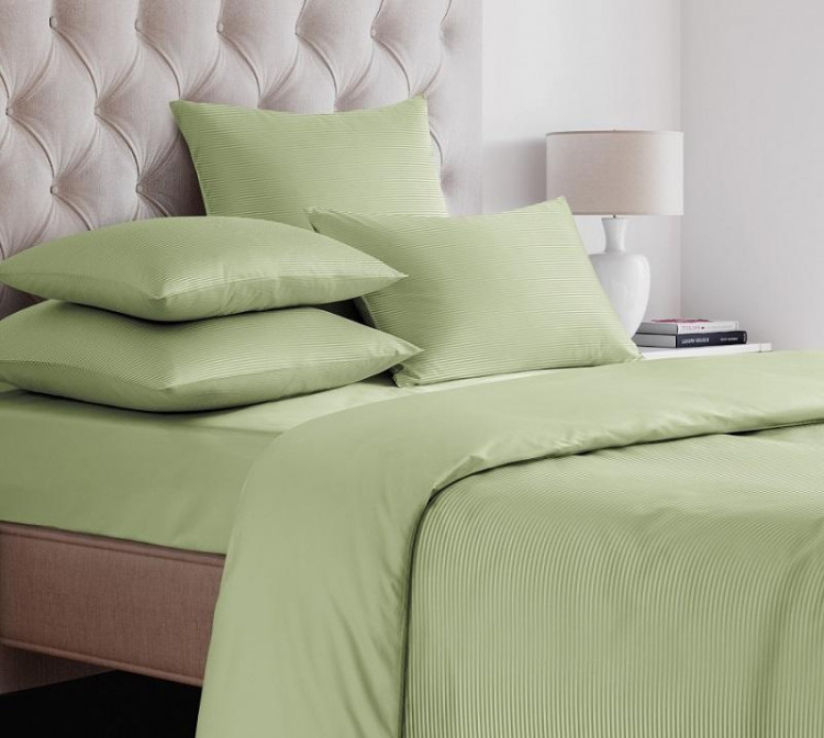 Комплект наволочек из страйп-сатина SAILID ST-7-50х70 светло-зеленый 50х70 (2 шт)