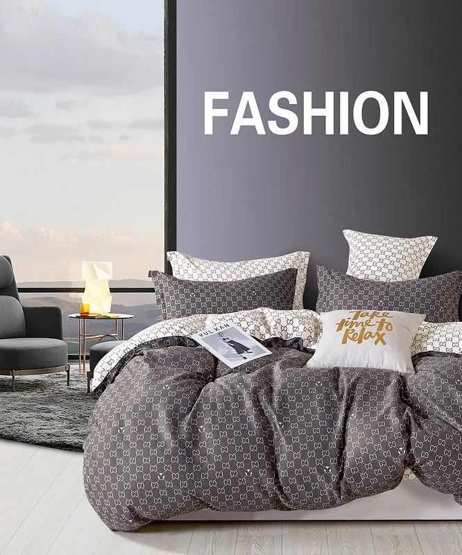 Постельное белье двухстороннее из твила TANGO TPIG-1717 50х70 (2шт), 70х70 (2шт) евро