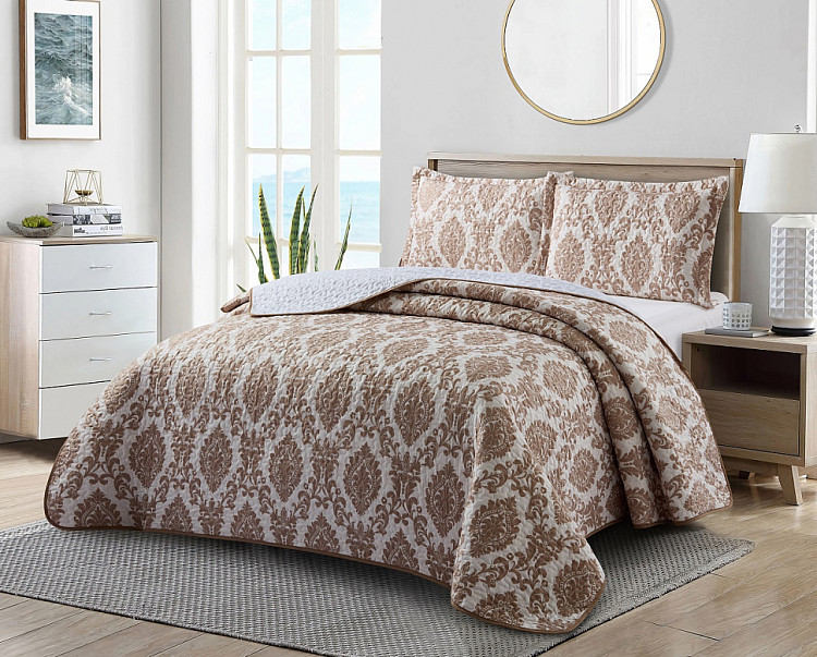 Покрывало с наволочками тонкое из полисатина TANGO LAFAYETTE верона 220х240