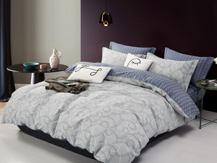 Постельное белье из сатина ASABELLA 1995-6 50х70 (2шт) и 70х70 (2шт) евро