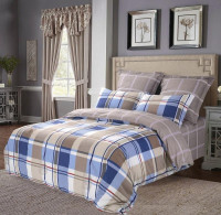 Постельное белье из печатного сатина SAILID B-206-4 семейное