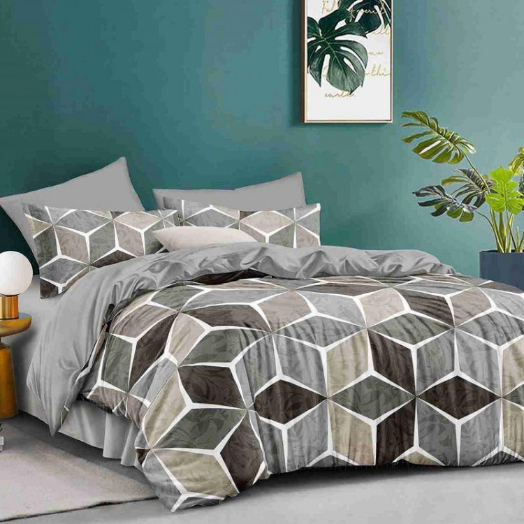 Постельное белье из сатина АЛЬВИТЕК CA-6-737 50х70 (2шт), 70х70 (2шт) евро