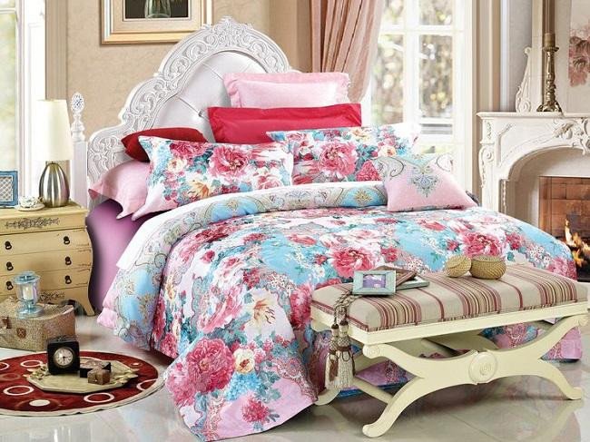 Постельное белье из сатина с гобеленом TANGO GB-19 50х70 (2шт), 60х60 (2шт) евро