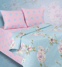 Постельное белье из поплина двухстороннее АЛЬВИТЕК ПА-3-738 евро