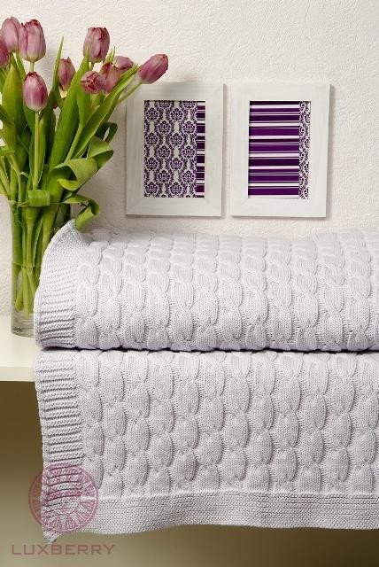 Плед LUXBERRY IMPERIO 22 холодная лаванда 130х170