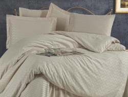 Постельное белье из бамбука KARVEN N065 ODESA бежевое 50х70 (4шт) евро