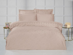 Постельное белье из жаккарда с кружевом KARVEN N166-J2-V4 50х70 (4шт)