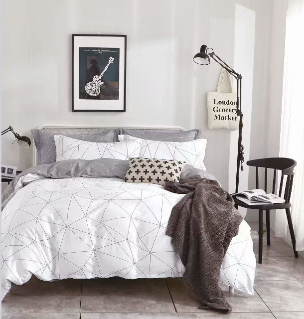 Постельное белье двухстороннее из твила TANGO TPIG-527 50x70 (1шт), 70x70 (1шт) 1,5-спальное