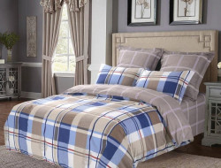 Постельное белье из печатного сатина SAILID B-206-3 евро