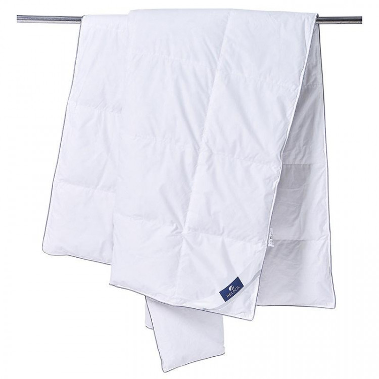 Одеяло кассетное из серого гусиного пуха BELPOL NOVA 172х205 теплое