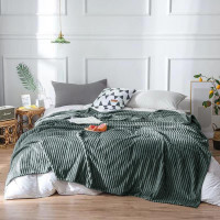 Плед однотонный фланелевый TANGO STRIPE ST-21 серый 150х200