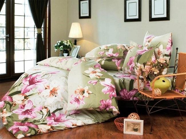 Постельное белье из поплина САЙЛИД A-124 семейное