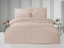 Постельное белье из жаккарда с кружевом KARVEN N166-J3-V4 50х70 (4шт)