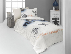 Постельное белье из поплина SAREV FANCY N217 MOON DANCE V1 50х70 (1шт) 1,5-спальное