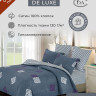 Постельное белье из сатина DIVA AFRODITA KB408 50х70 (2шт), 70х70 (2шт) семейное