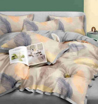 Постельное белье из сатина АЛЬВИТЕК перья семейное