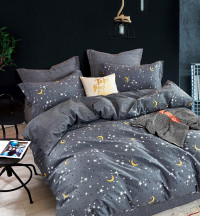 Постельное белье из сатина TANGO звездное небо 70х70 (2шт) 1,5-спальное