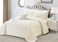 Покрывало с наволочками тонкое велюровое TANGO CASABLANCA CAS-31 230х250