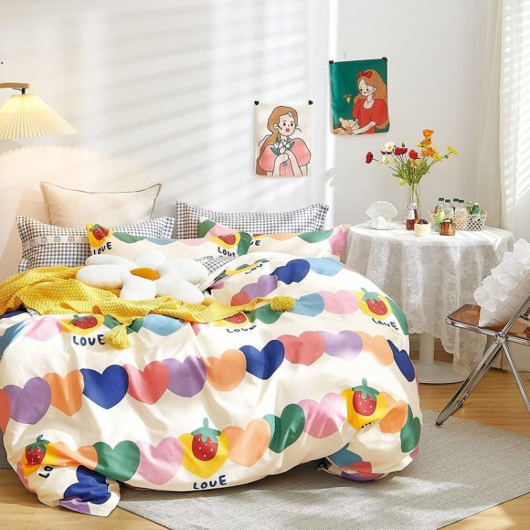 Постельное белье двухстороннее из твила в ПВХ TANGO TPIG-1610 50х70 (2шт) евро