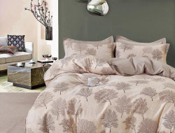 Постельное белье из твил-сатина TANGO деревья 1,5-спальное