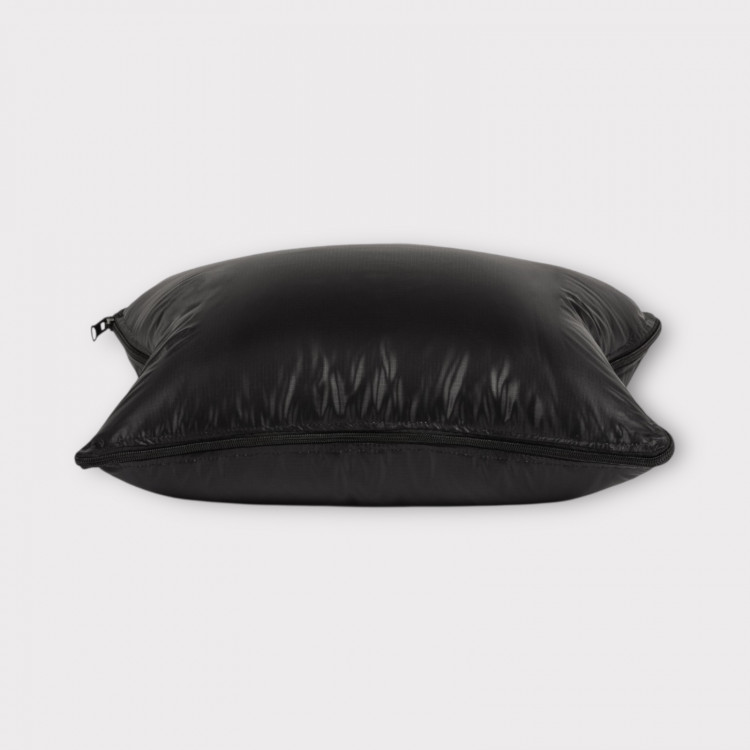 Дорожная подушка-трансформер из гусиного GERMAN GRASS Travel Pillow Grass Black 33х45