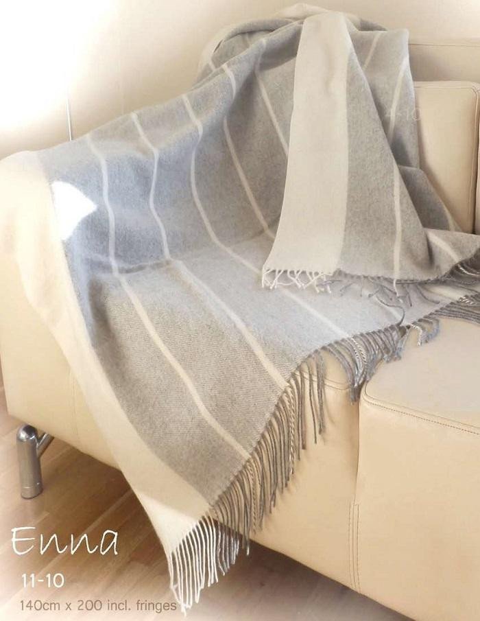 Плед из сверхтонкой шерсти австралийского мериноса DROBE ENNA 11-10 140х200