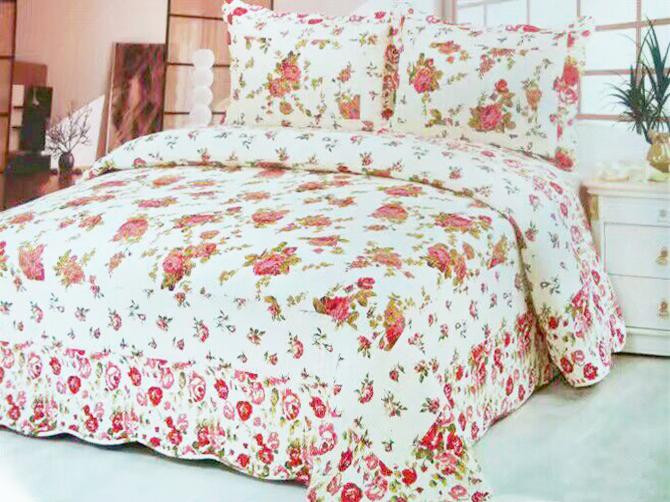 Покрывало хлопковое с наволочками TANGO PATCHWORK PW-159 230х250